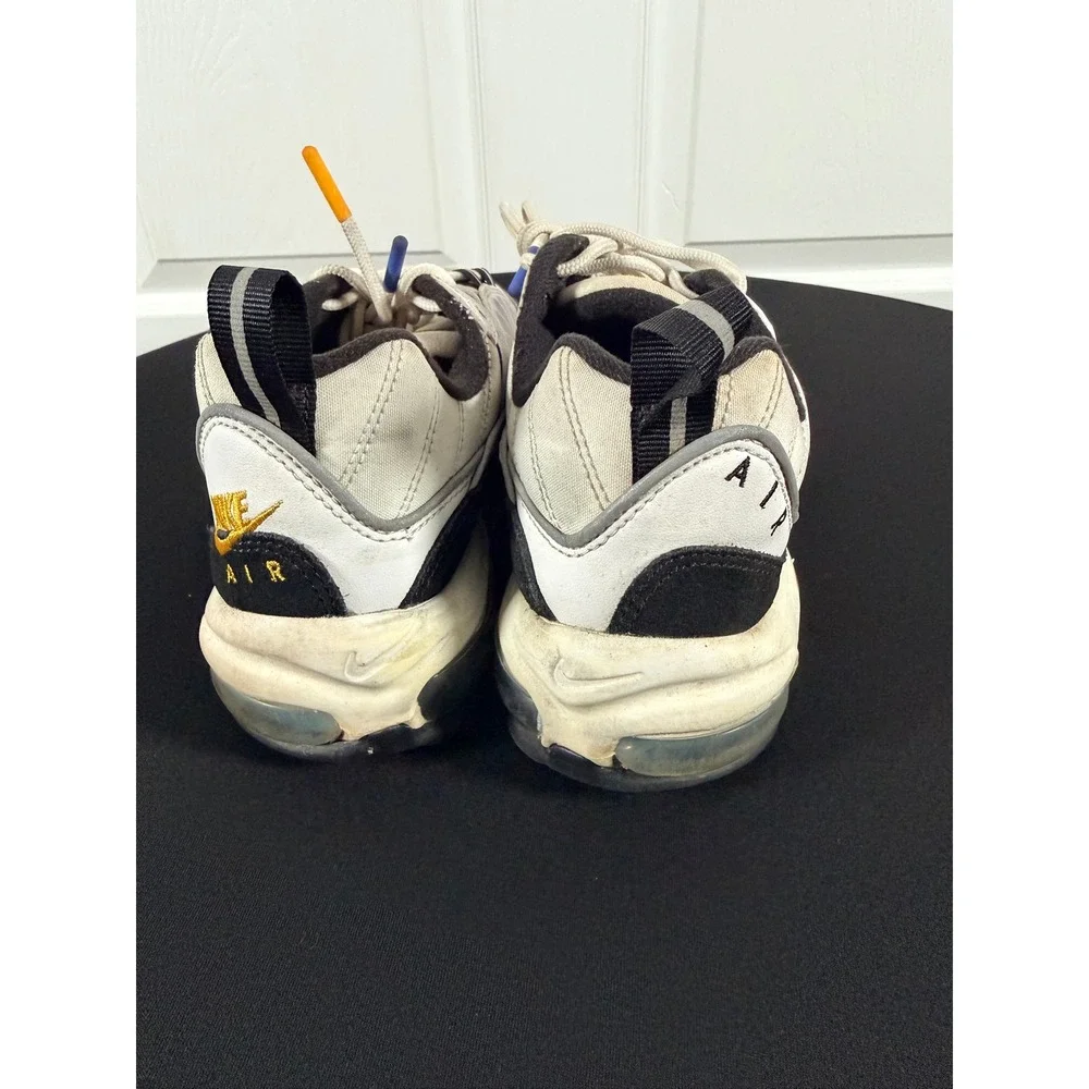 Nike Air Max 98 GS Kids White Deep Royal Blue Yellow CJ7393-100 Size 5.5Y